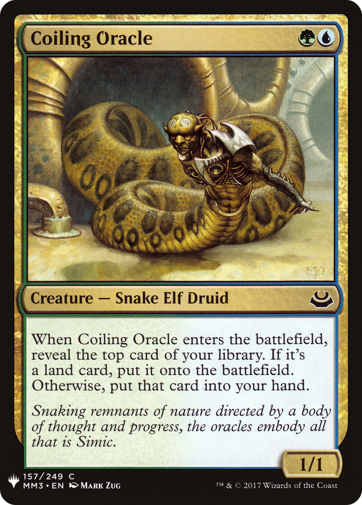 Coiling Oracle (MM3-157) - The List