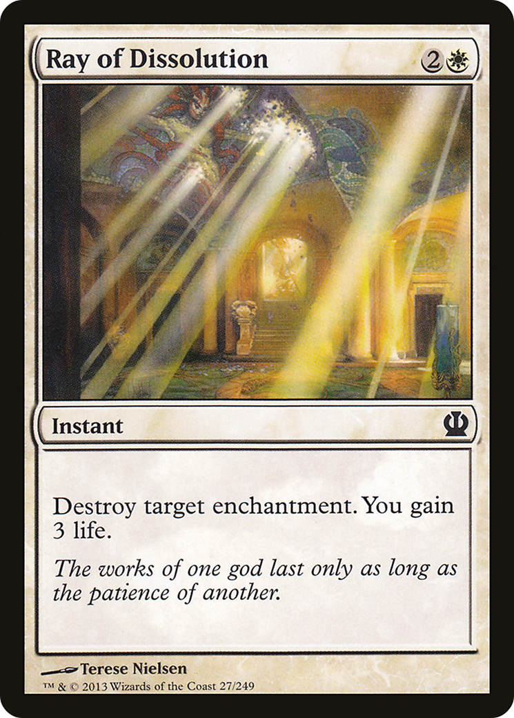Ray of Dissolution (027) - Theros