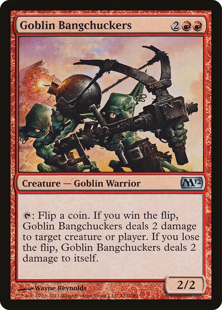 Goblin Bangchuckers (137) - Magic 2012