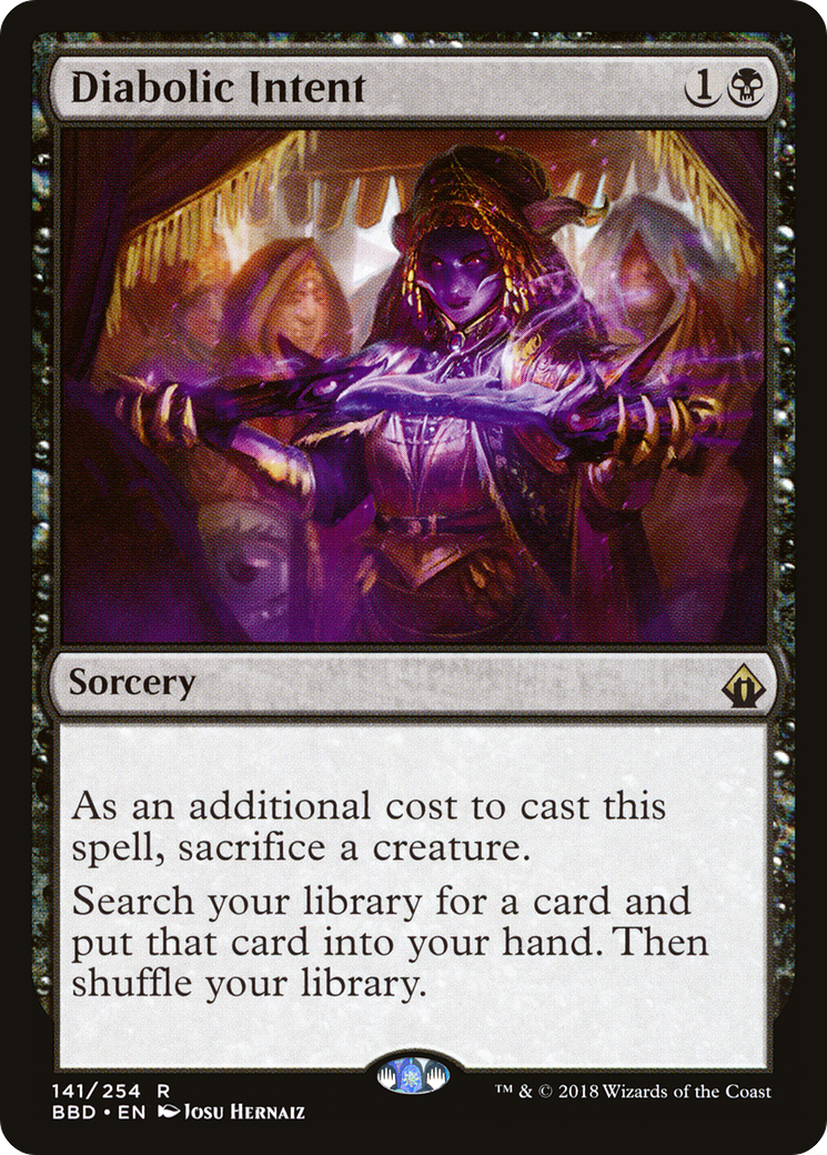 Diabolic Intent (141) Foil - Battlebond