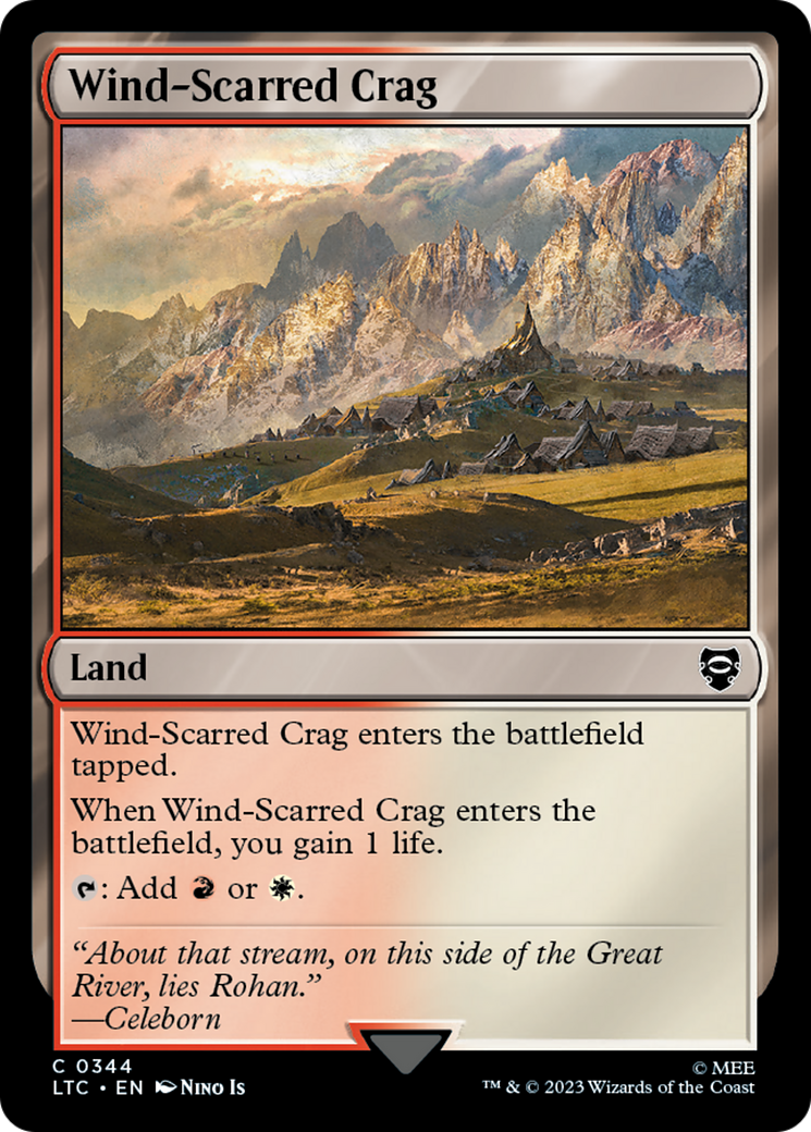 Wind-Scarred Crag (344) - Tales of Middle-earth Commander