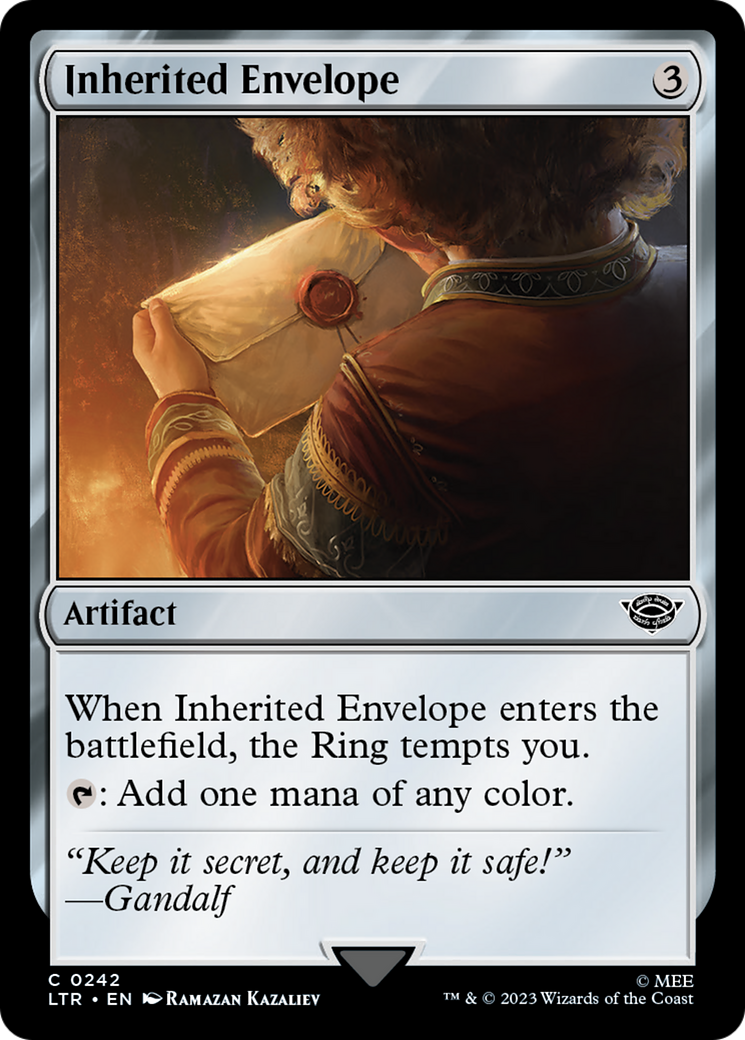 Inherited Envelope (242) Foil - The Lord of the Rings: Tales of Middle-earth