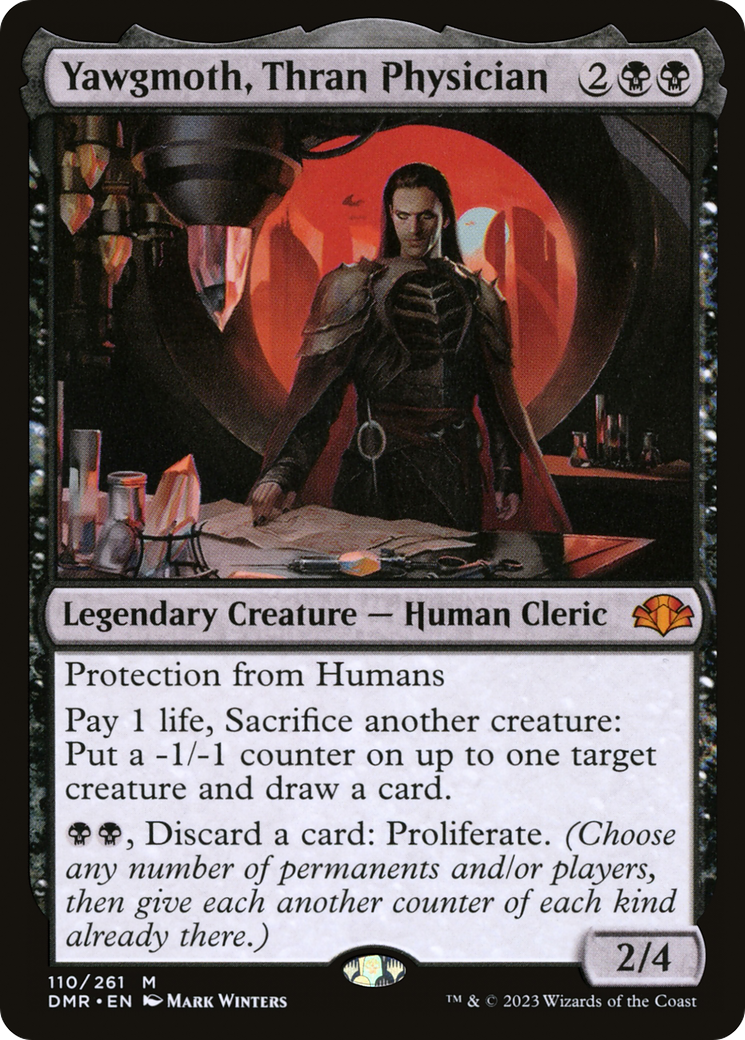 Yawgmoth, Thran Physician (110) Foil - Dominaria Remastered