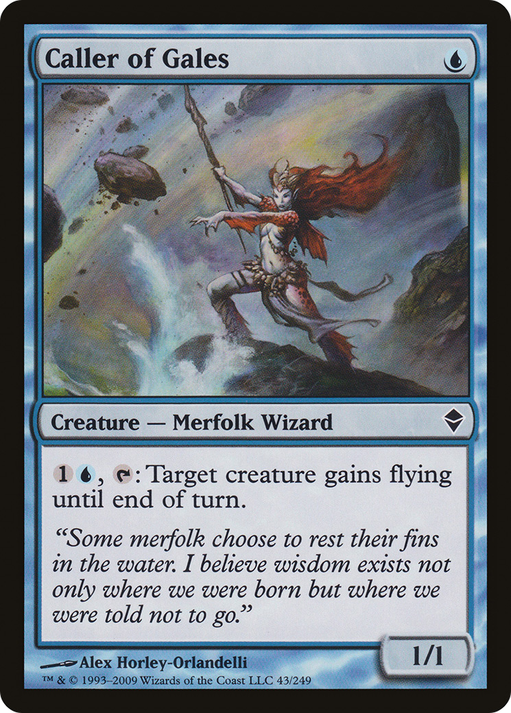 Caller of Gales (043) Foil - Zendikar