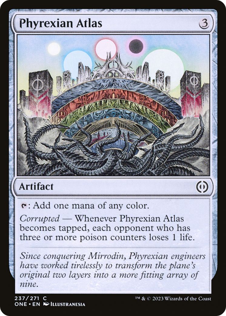 Phyrexian Atlas (237) - Phyrexia: All Will Be One