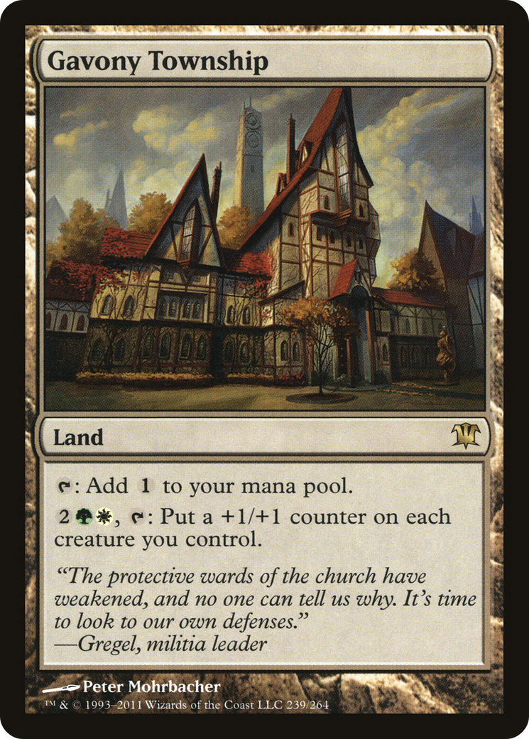 Gavony Township (239) Foil - Innistrad