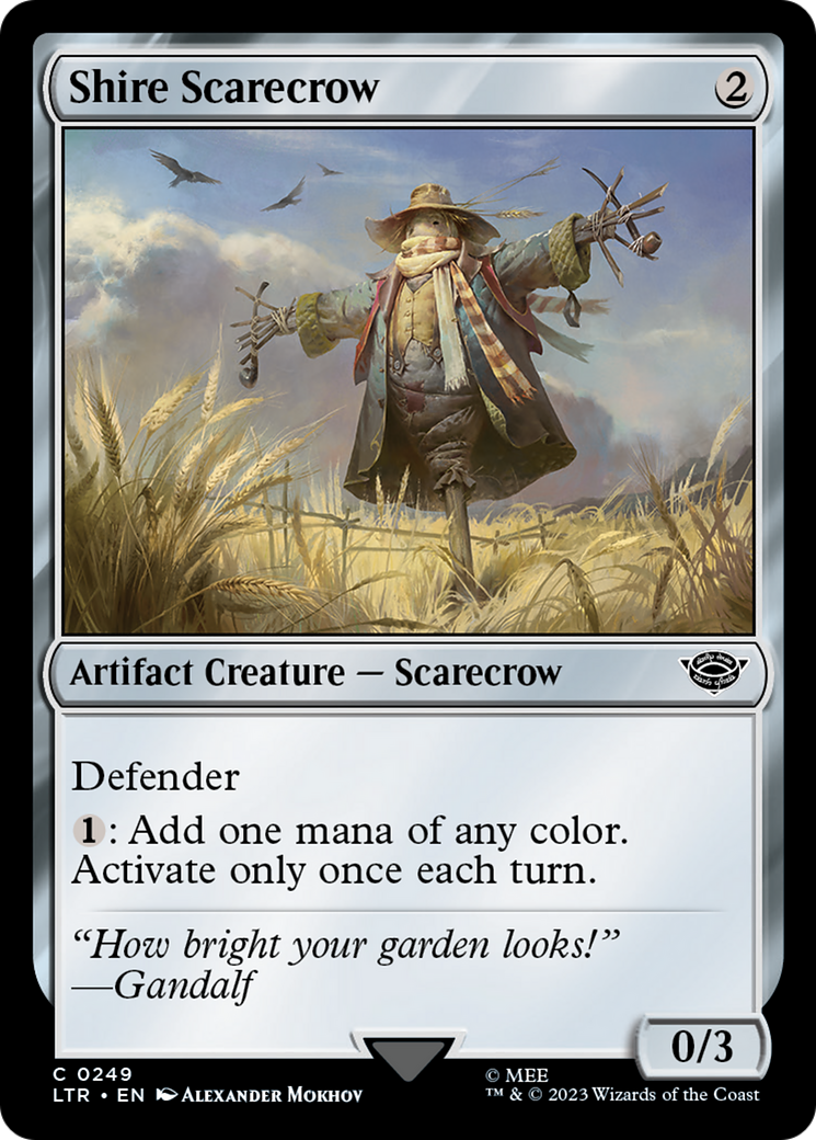 Shire Scarecrow (249) Foil - The Lord of the Rings: Tales of Middle-earth