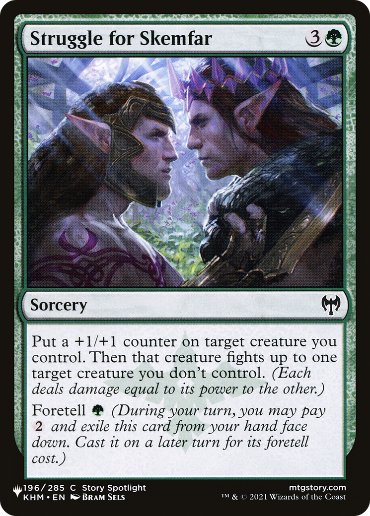 Struggle for Skemfar (196/285) - The List