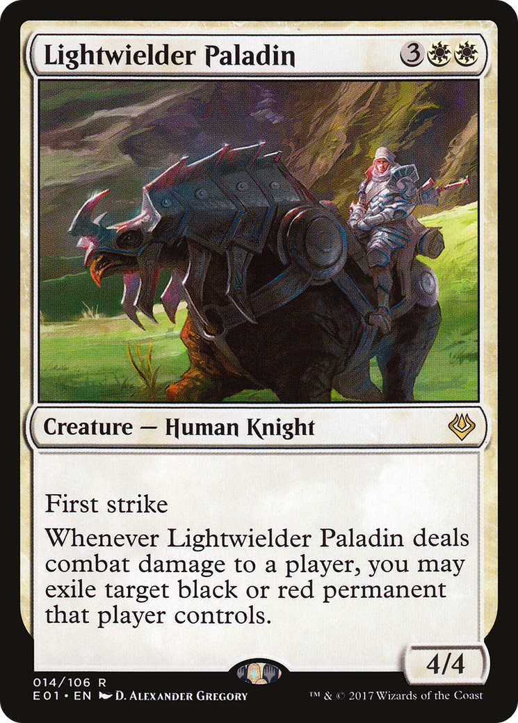 Lightwielder Paladin (014) - Archenemy: Nicol Bolas