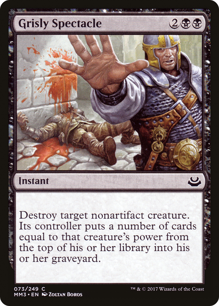 Grisly Spectacle (073) Foil - Modern Masters 2017