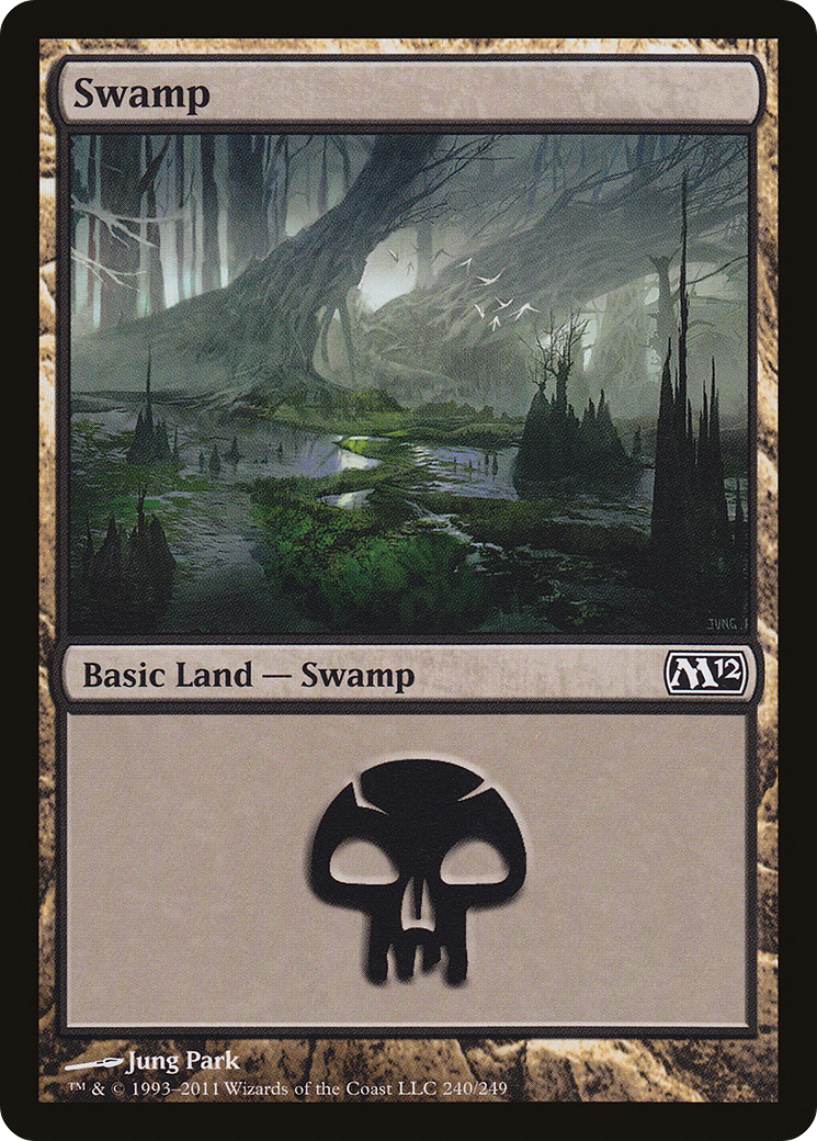 Swamp (240) Foil - Magic 2012