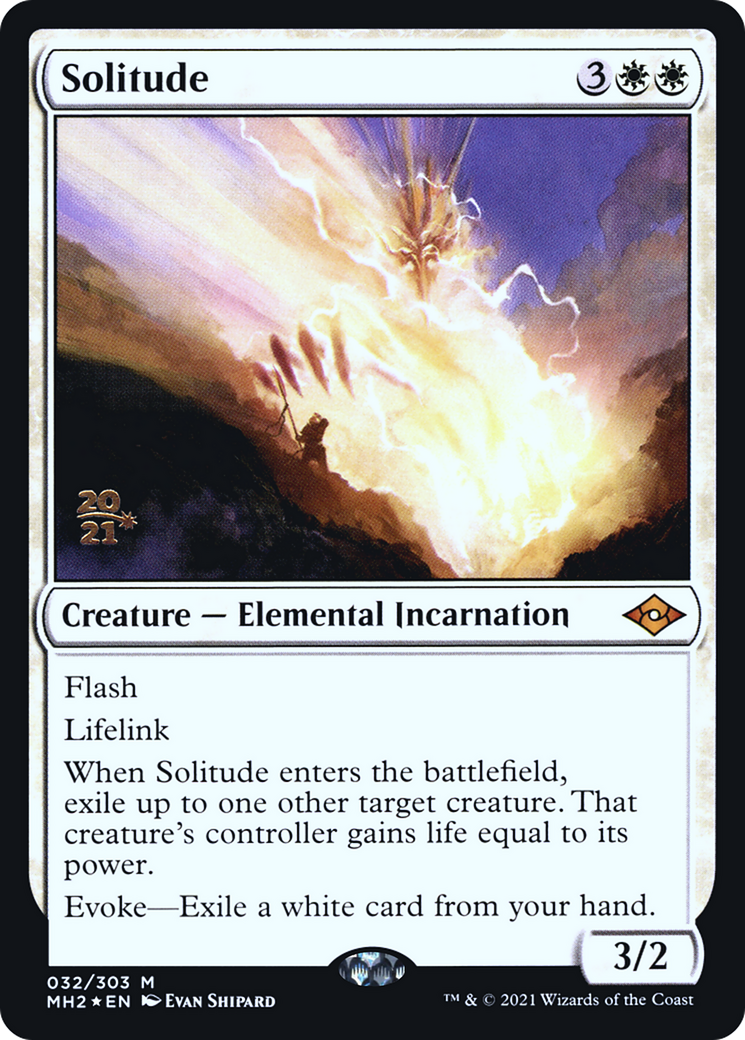 Solitude (032) Foil - Modern Horizons 2 Promos