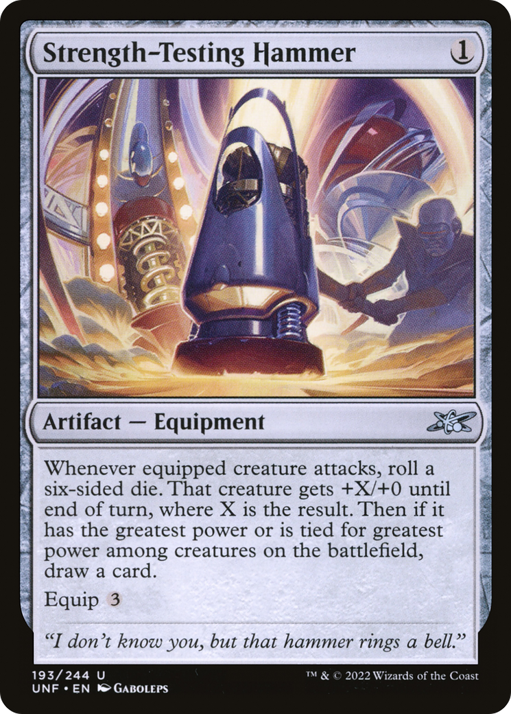 Strength-Testing Hammer (193) - Unfinity