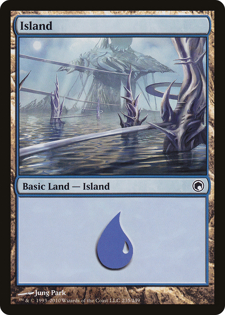 Island (235) - Scars of Mirrodin