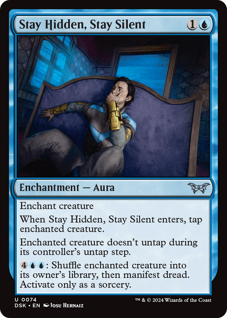 Stay Hidden, Stay Silent (074) Foil - Duskmourn: House of Horror