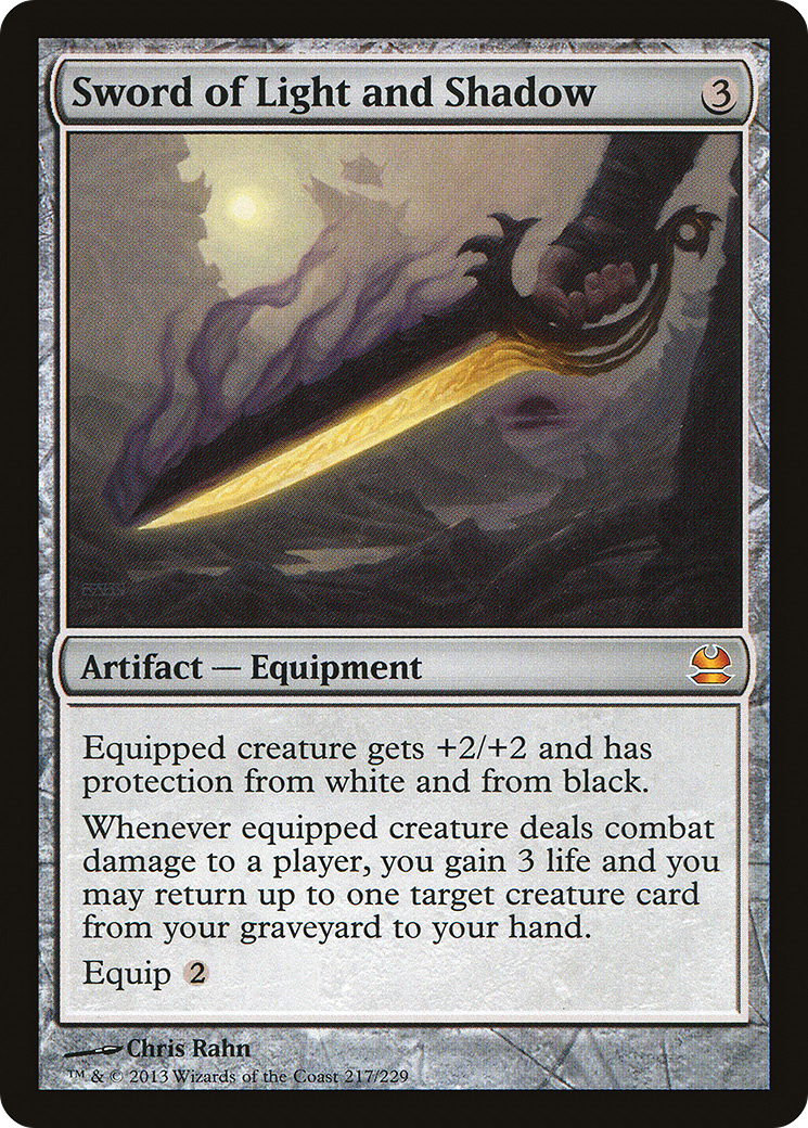 Sword of Light and Shadow (217) Foil - Modern Masters