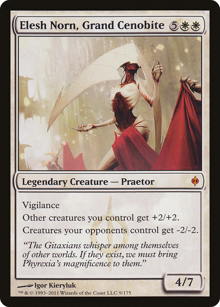 Elesh Norn, Grand Cenobite (009) Foil - New Phyrexia