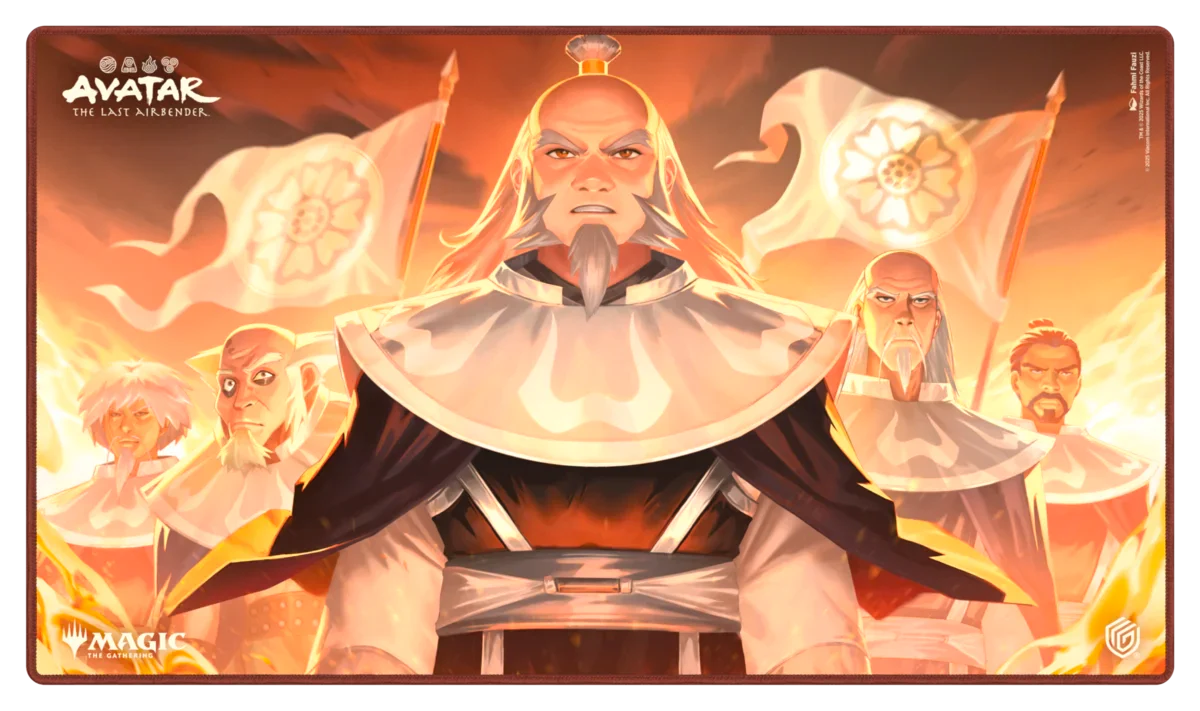 Avatar: The Last Airbender Playmat Stitched Iroh, Grand Lotus