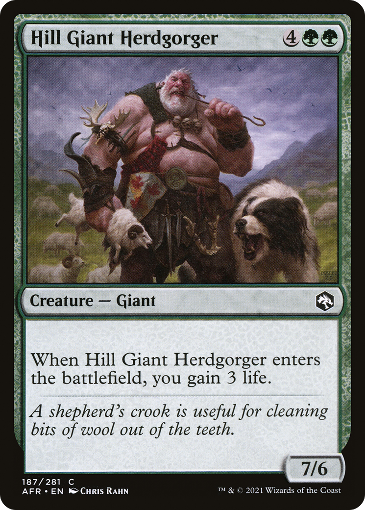 Hill Giant Herdgorger (187) - Adventures in the Forgotten Realms