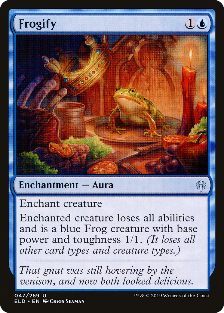 Frogify (047) Foil - Throne of Eldraine