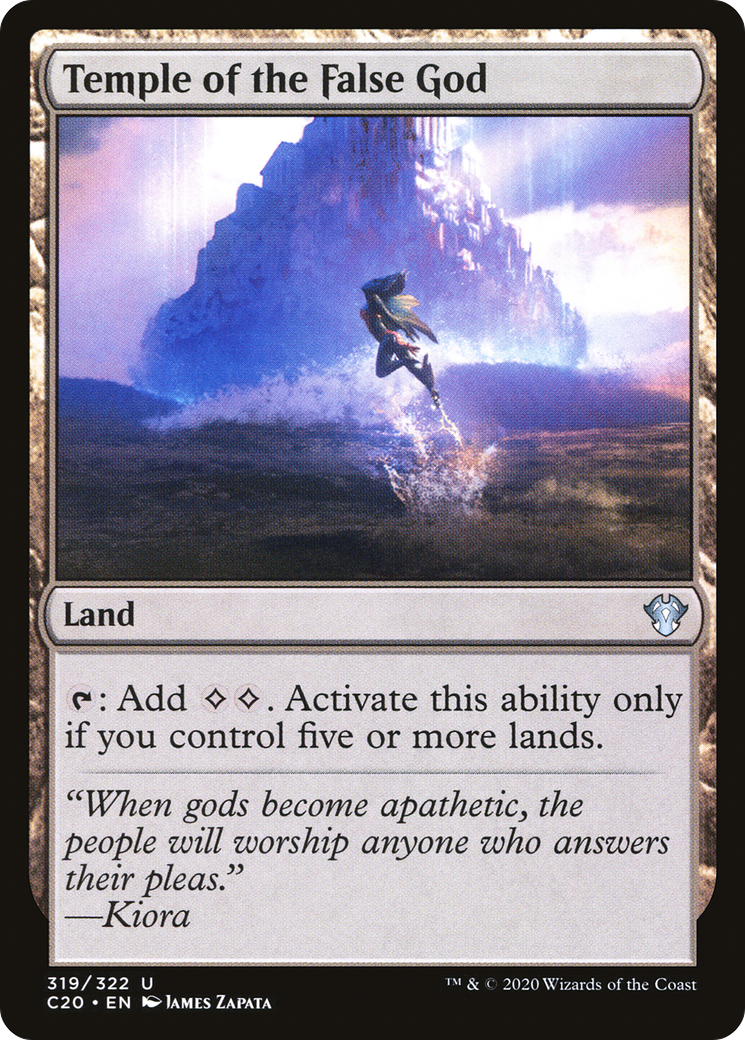 Temple of the False God (319) - Commander 2020