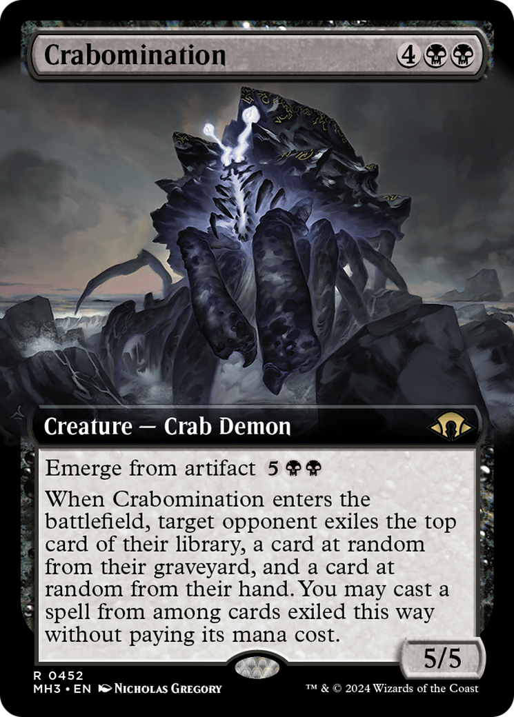 Crabomination (Extended Art) (452) Foil - Modern Horizons 3