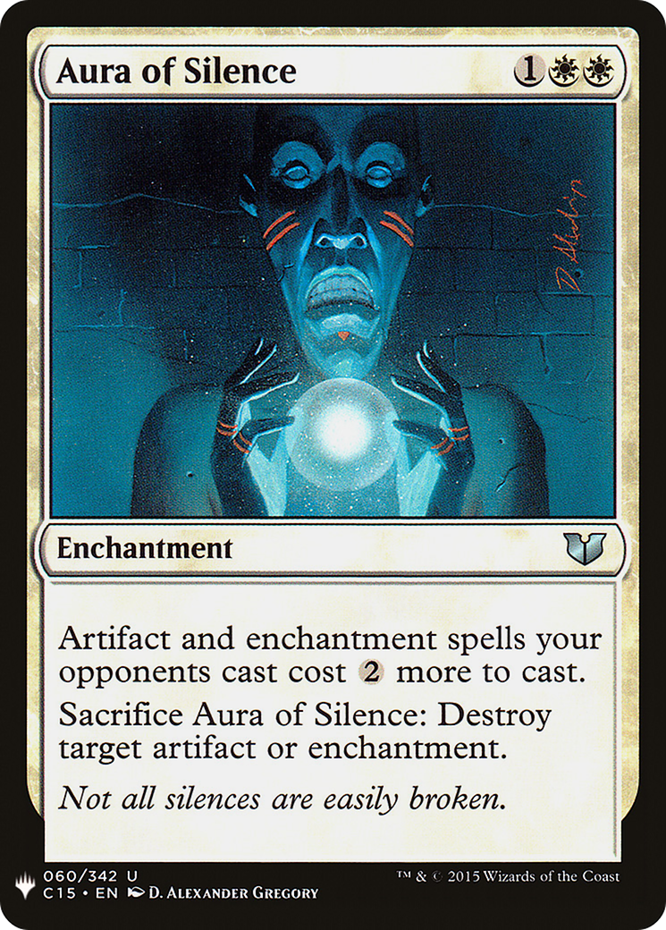 Aura of Silence (C15-60) - The List