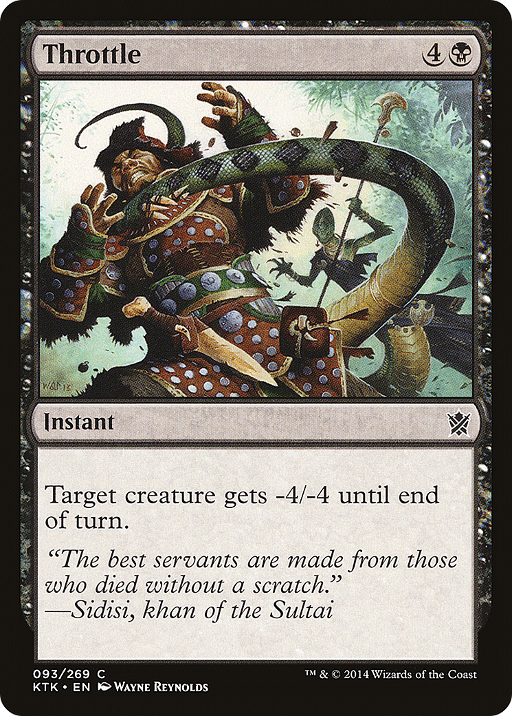 Throttle (093) Foil - Khans of Tarkir