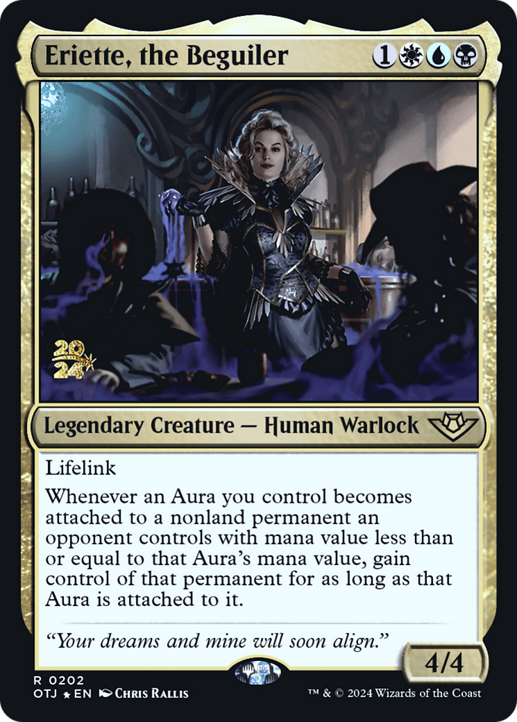 Eriette, the Beguiler (202) Foil - Outlaws of Thunder Junction Promos