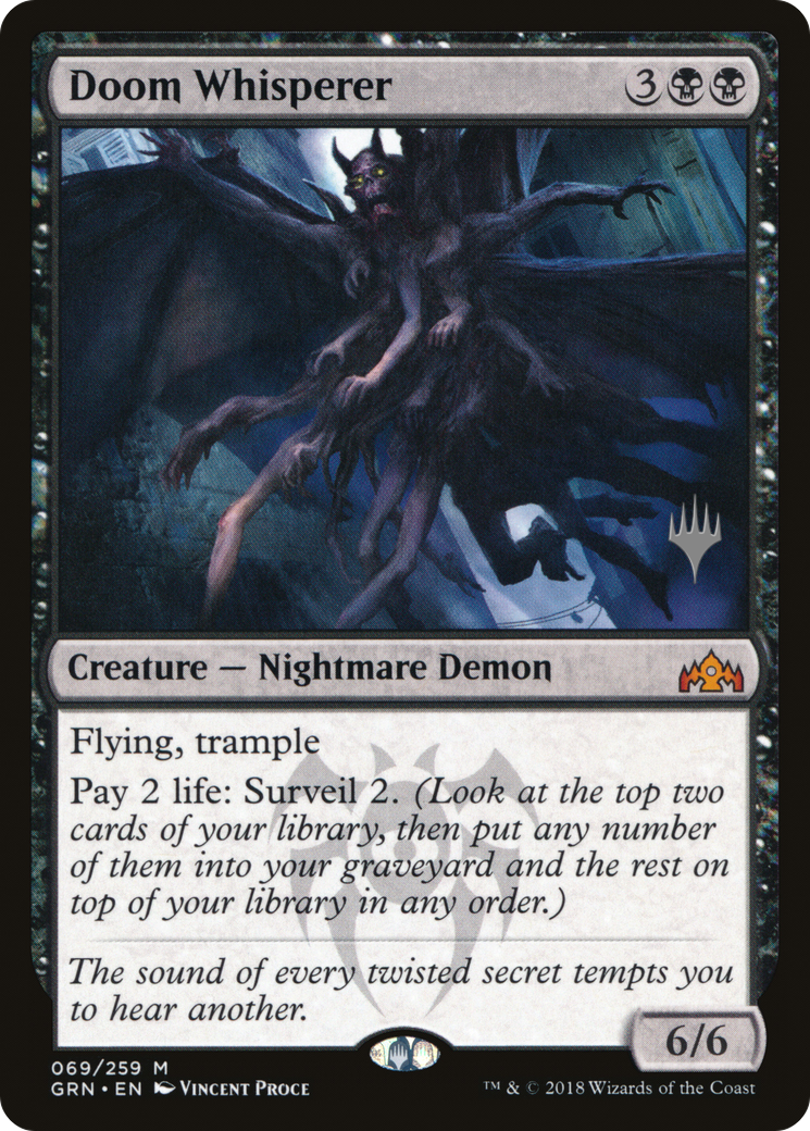 Doom Whisperer (069) Foil - Guilds of Ravnica Promos