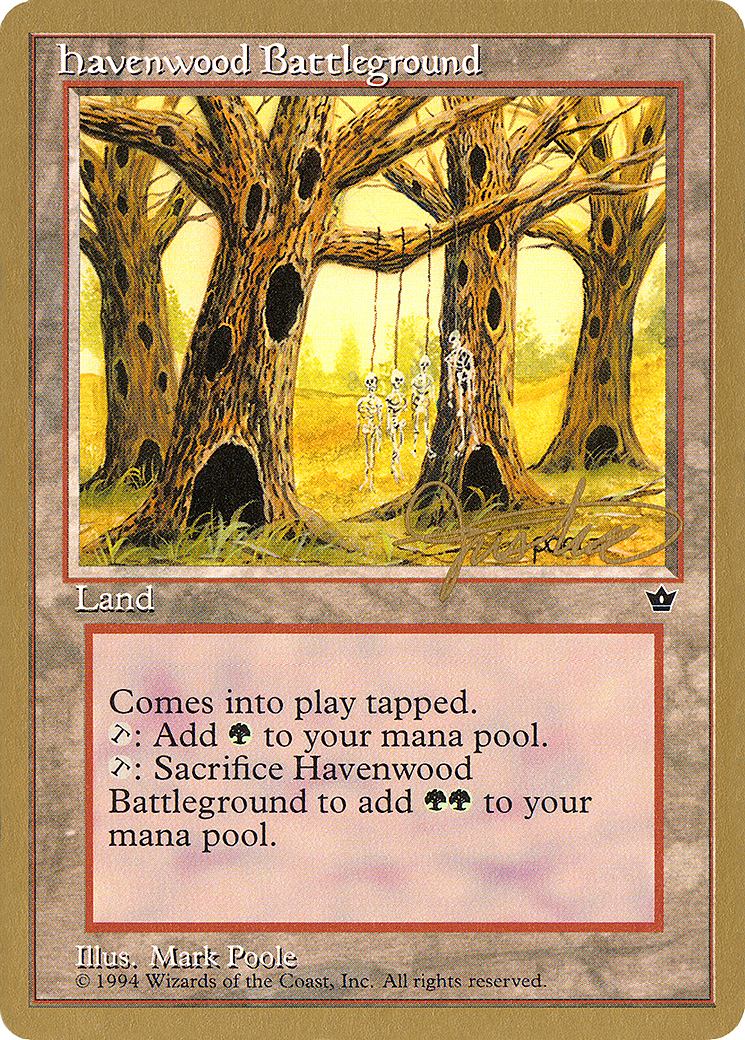 Havenwood Battleground - 1996 Mark Justice (FEM) - Pro Tour Collector Set