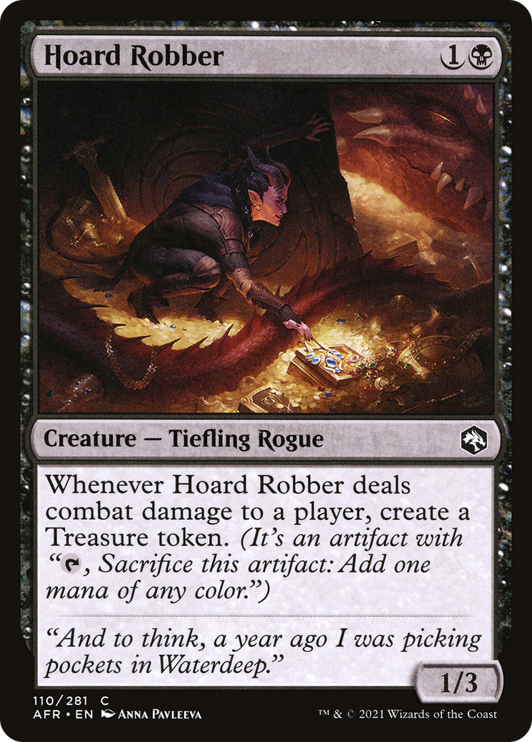 Hoard Robber (110) Foil - Adventures in the Forgotten Realms