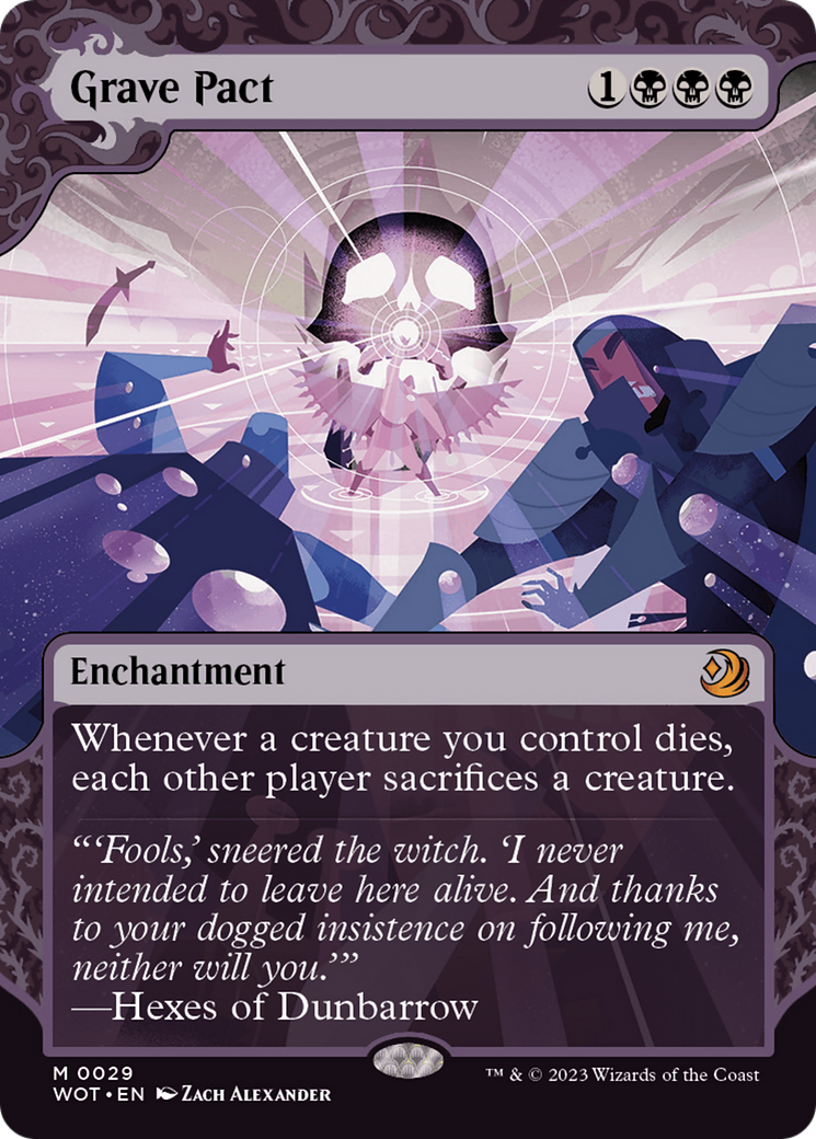Grave Pact (Showcase) (029) Foil - Wilds of Eldraine: Enchanting Tales