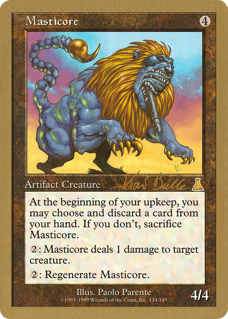 Masticore - 1999 Kai Budde (UDS) (Retro) - World Championship Decks 1999