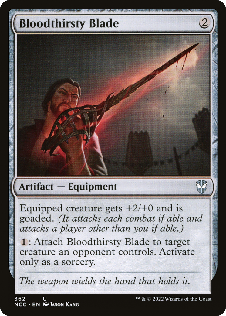 Bloodthirsty Blade (362) - New Capenna Commander