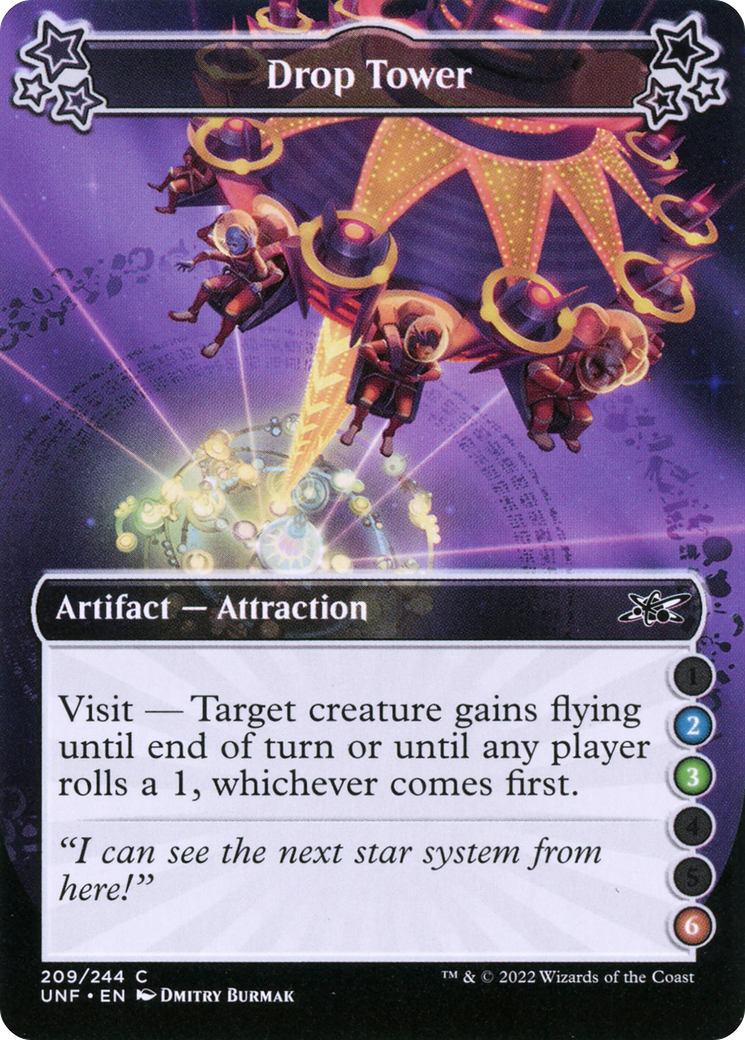Drop Tower (209a) Foil - Unfinity