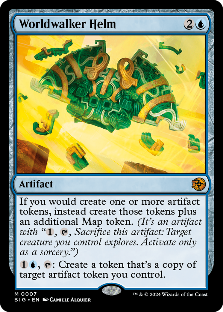 Worldwalker Helm (007) Foil - The Big Score