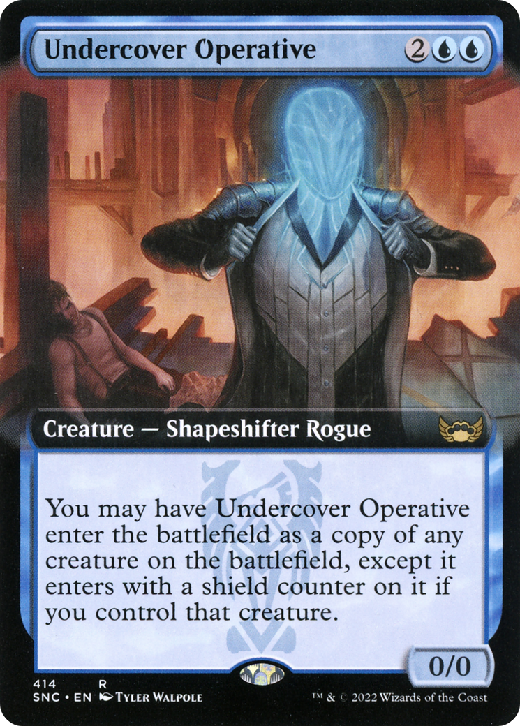 Undercover Operative (Extended Art) (414) Foil - Streets of New Capenna