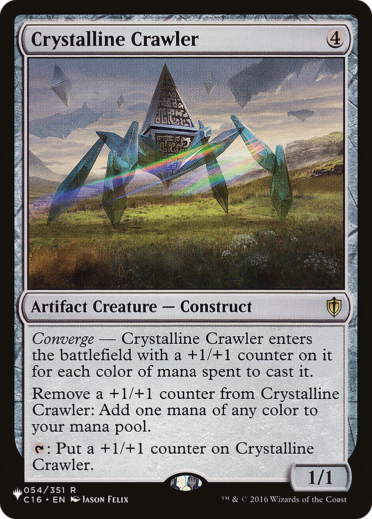 Crystalline Crawler (C16-54) - The List