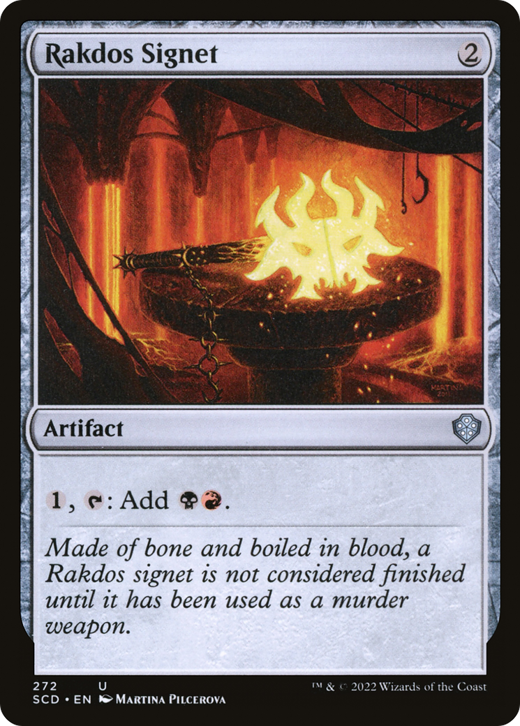 Rakdos Signet (272) - Starter Commander Decks
