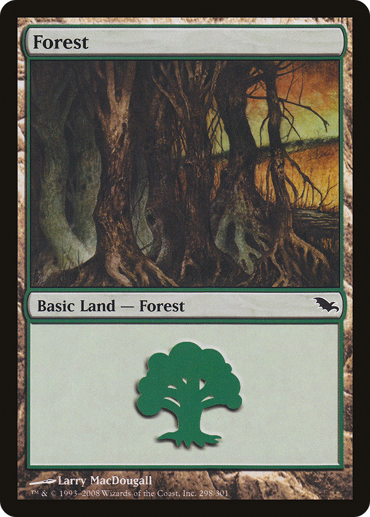 Forest (298) Foil - Shadowmoor