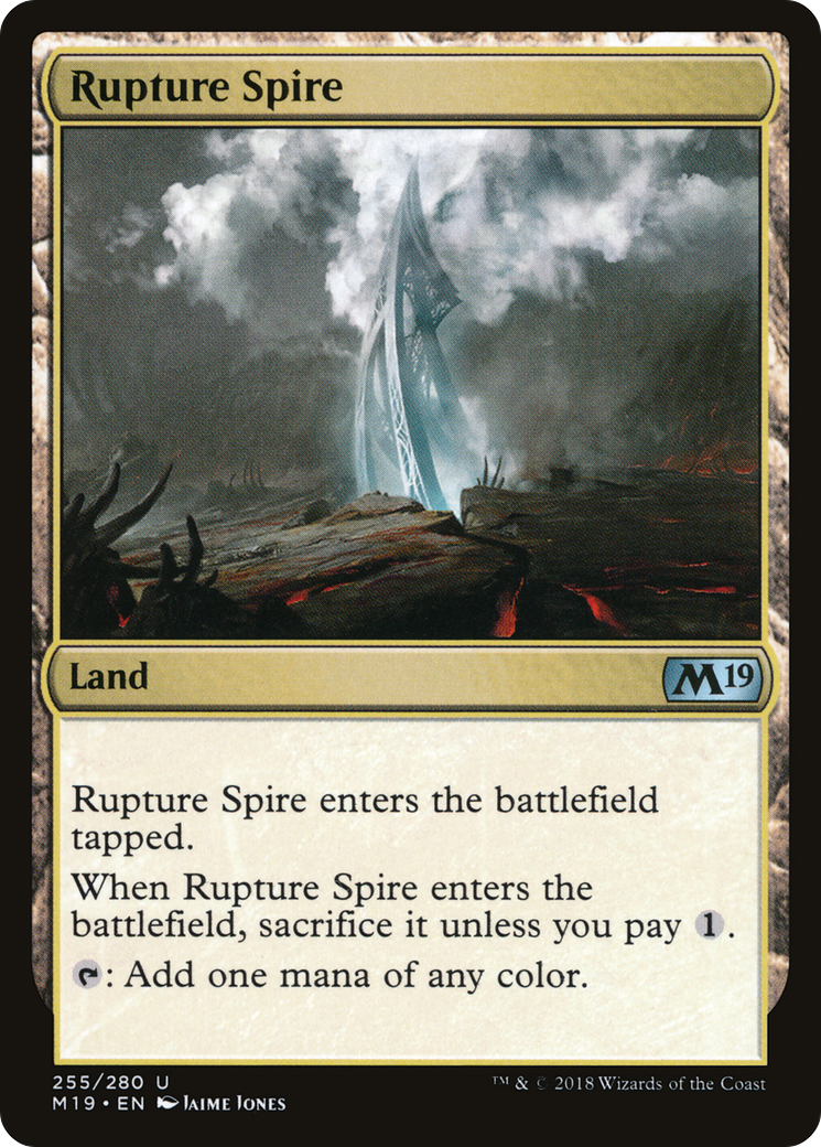 Rupture Spire (255) - Core Set 2019
