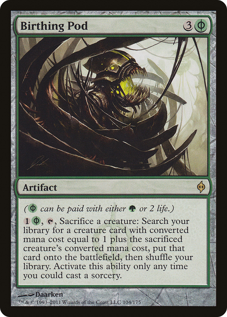 Birthing Pod (104) Foil - New Phyrexia