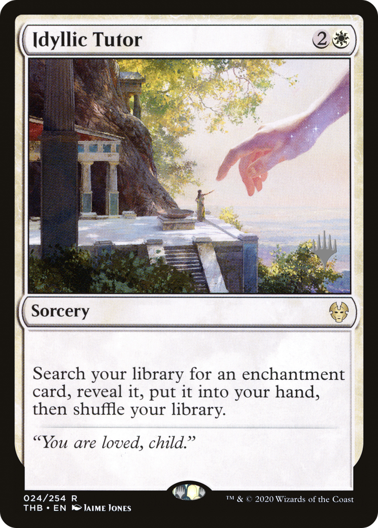Idyllic Tutor (24p) Foil - Theros Beyond Death Promos
