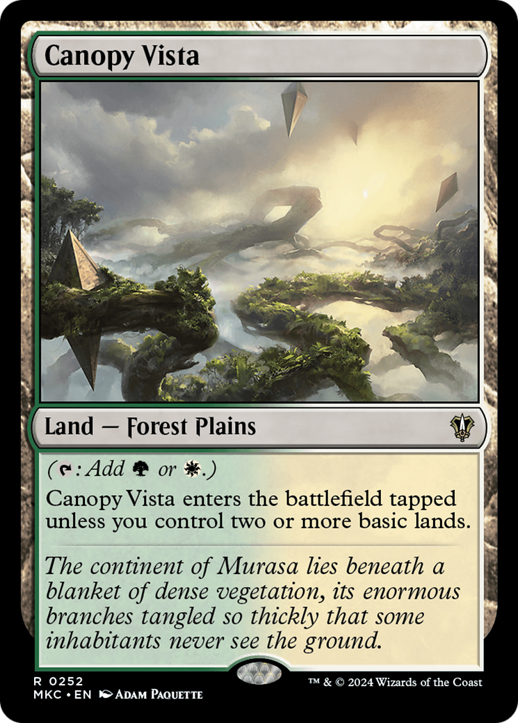 Canopy Vista (252) - Murders at Karlov Manor Commander