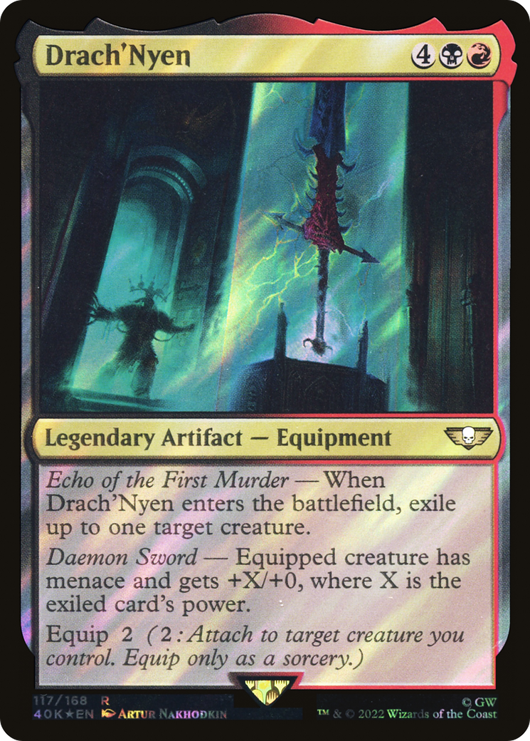 Drach'Nyen (117) Surge Foil - Warhammer 40,000 Commander