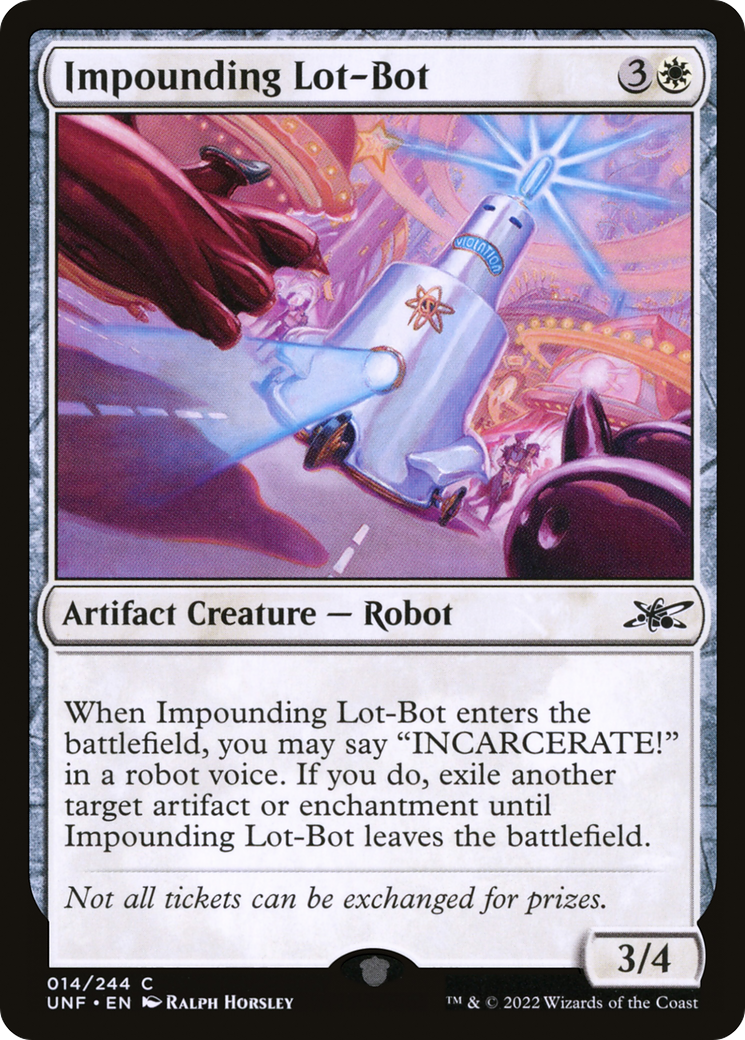 Impounding Lot-Bot (014) - Unfinity