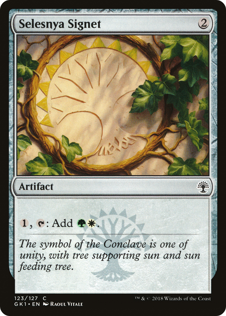 Selesnya Signet (123) - GRN Guild Kit