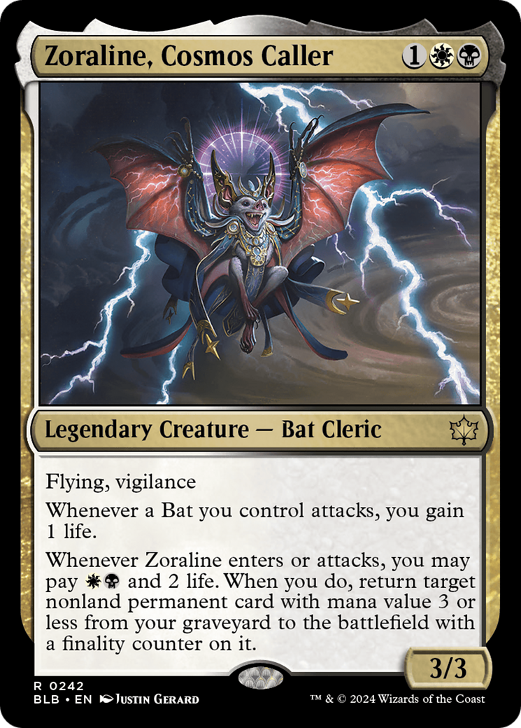 Zoraline, Cosmos Caller (242) - Bloomburrow