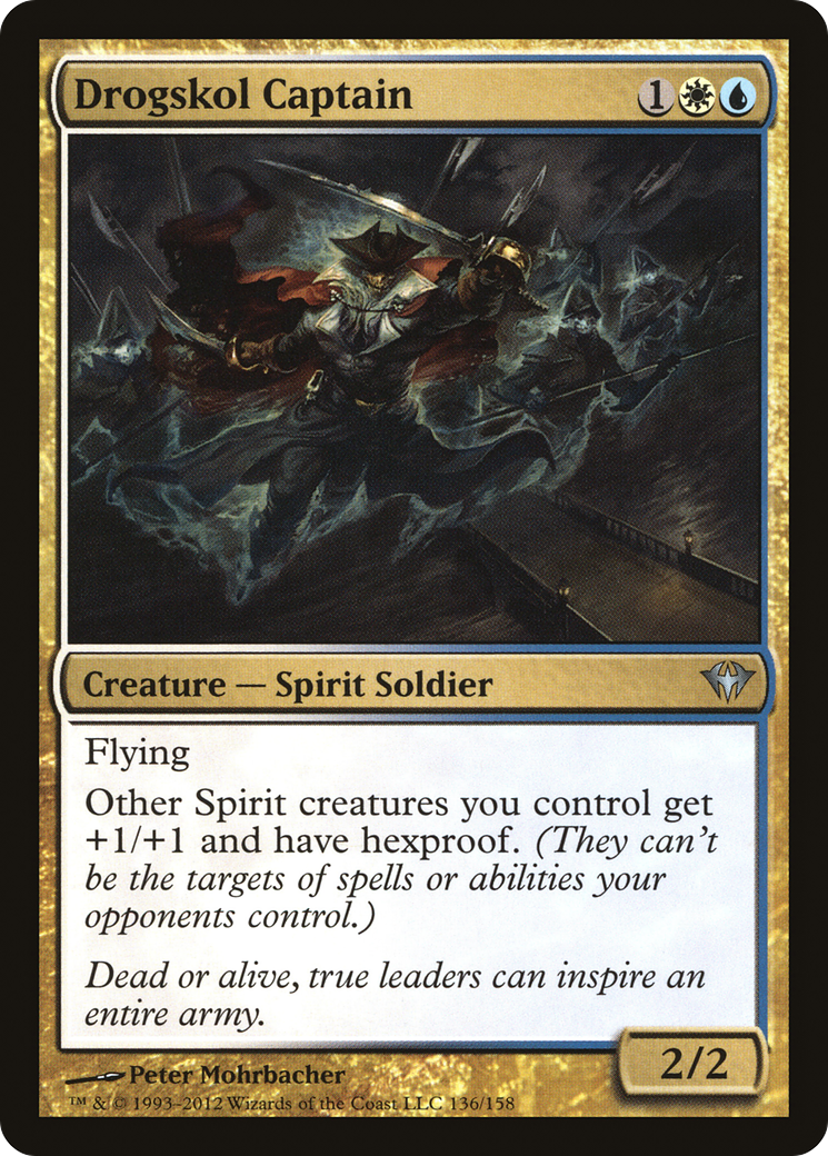 Drogskol Captain (136) Foil - Dark Ascension